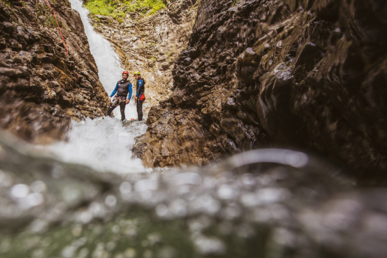 Canyoning-in-Warth-Schroecken